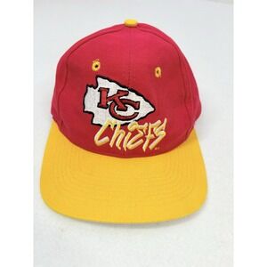 Kansas City Chiefs Vintage Snapback Team NFL RARE Drew Pearson Co. M/L Graffiti‎